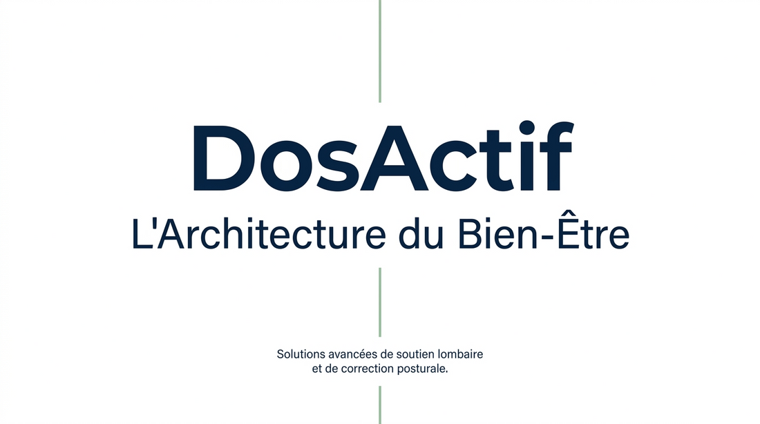 Synthèse des solutions de correction posturale et de soutien lombaire : DosActif
