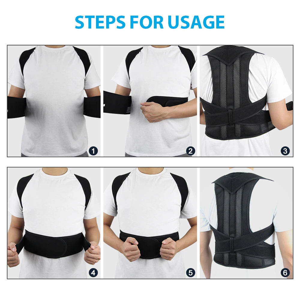 Correcteur de Posture Dorsale – Dos Droit et Sans Douleur