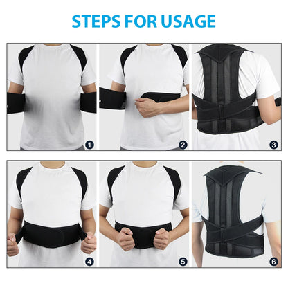 Correcteur de Posture Dorsale – Dos Droit et Sans Douleur